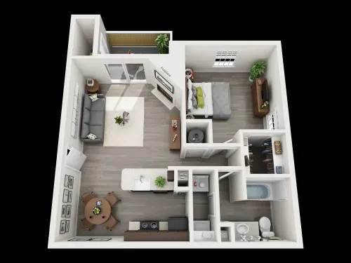 Altamonte Apartments San Antonio Floorplan 3
