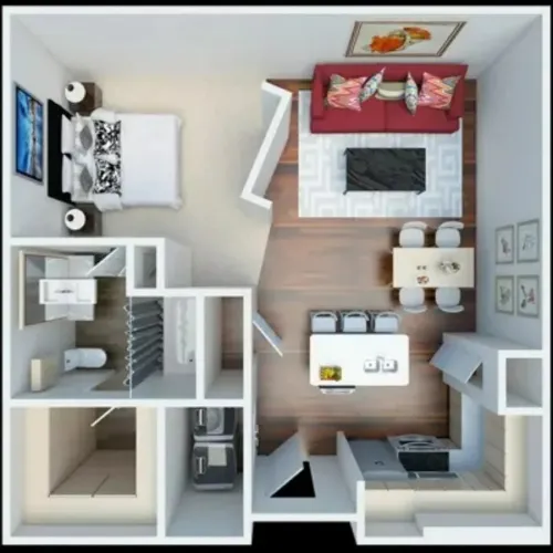 Anatole at City View Lubbock FloorPlan 1