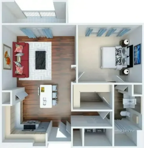 Anatole at City View Lubbock FloorPlan 3