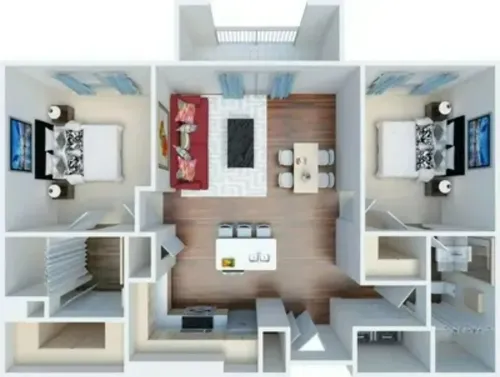 Anatole at City View Lubbock FloorPlan 5