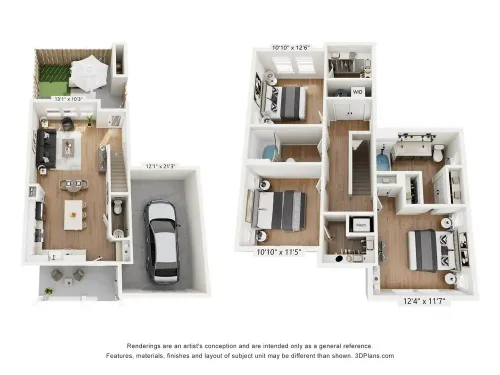 Artesia at Medina Valley San Antonio FloorPlan 8