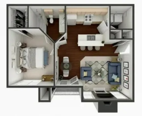 Ashton Pointe Apartments Lubbock FloorPlan 3