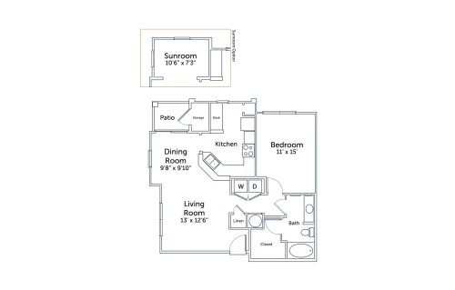 Aspire Roxbury San Antonio Floorplan 4
