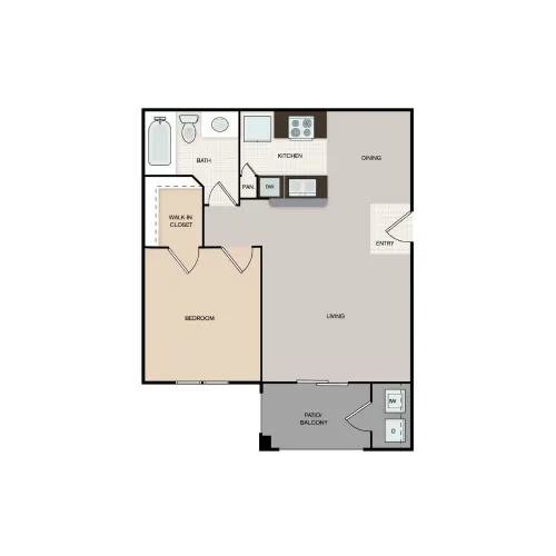 Avalon Apartments San Antonio FloorPlan 2