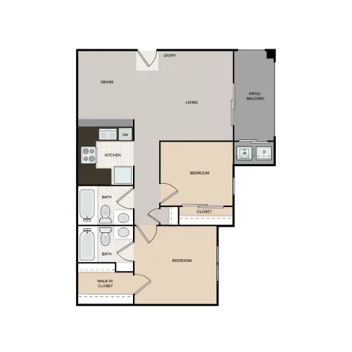Avalon Apartments San Antonio FloorPlan 3