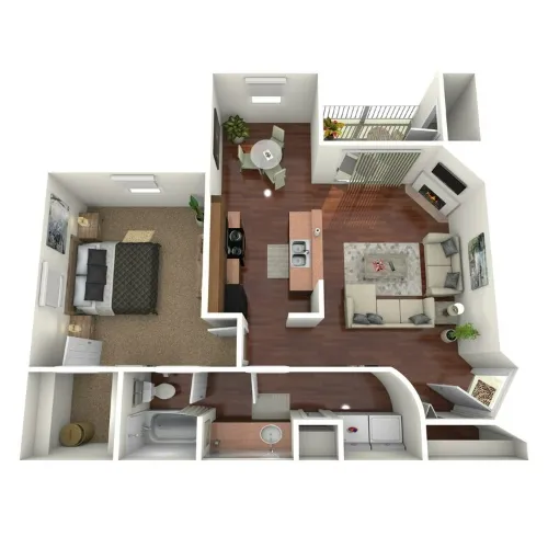 Avistar at the Crest San Antonio FloorPlan 2