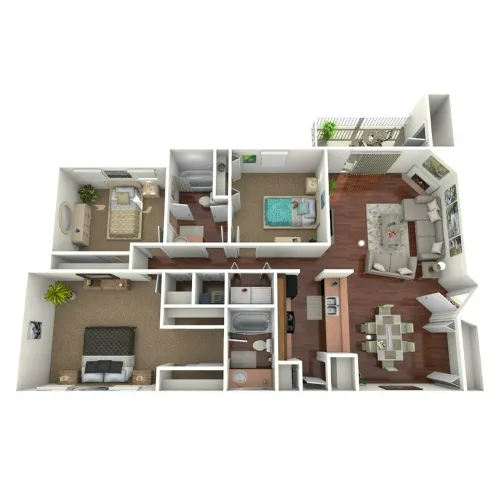 Avistar at the Crest San Antonio FloorPlan 5