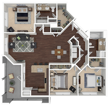 Avita Alamo Heights Apartments San Antonio Floorplan 10