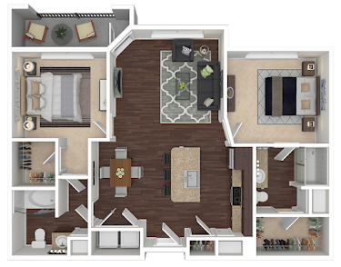 Avita Alamo Heights Apartments San Antonio Floorplan 7