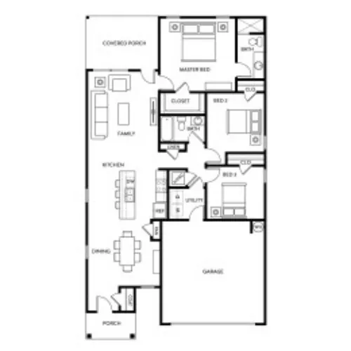 Beacon at Meridian San Antonio FloorPlan 5
