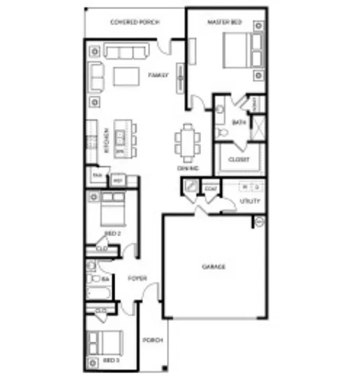 Beacon at Meridian San Antonio FloorPlan 7