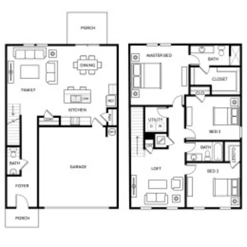 Beacon at Meridian San Antonio FloorPlan 8