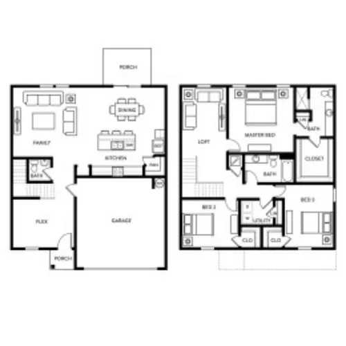 Beacon at Meridian San Antonio FloorPlan 9