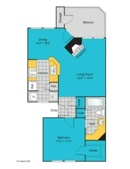 Blair at Bitters San Antonio FloorPlan 3