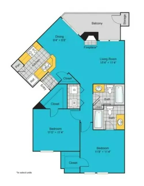 Blair at Bitters San Antonio FloorPlan 6