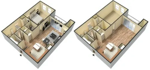 Broadstone Colonnade Apartments San Antonio FloorPlan 2