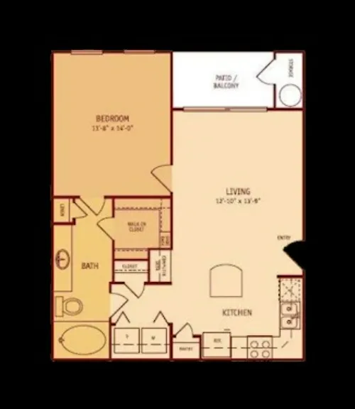 Broadstone Colonnade Apartments San Antonio FloorPlan 3