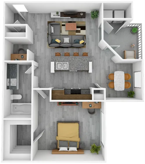 Brynwood Apartments San Antonio Floorplan 2