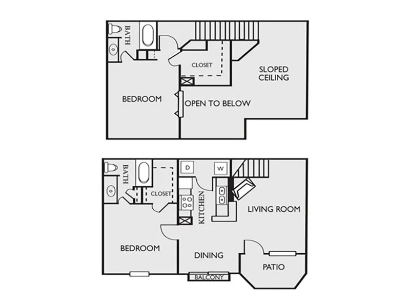 Cabrillo Apartgment San Antonio FoorPlan 11