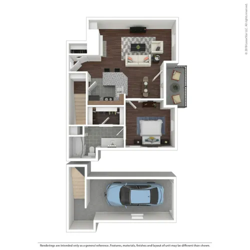 Charleston Apartment San Antonio FloorPlan 4
