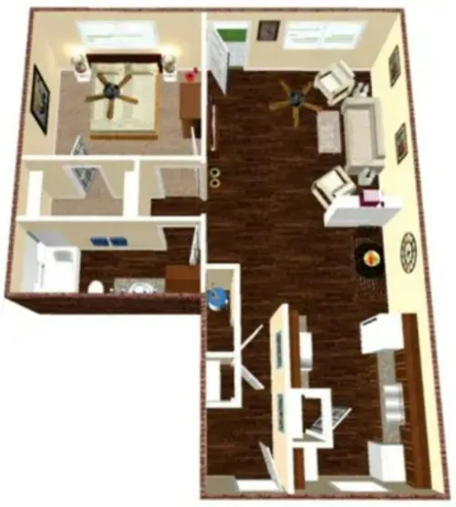 Chilton Yorkshire Village Lubbock FloorPlan 4