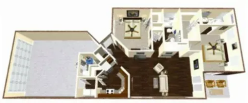Chilton Yorkshire Village Lubbock FloorPlan 7