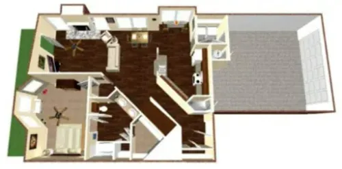 Chilton Yorkshire Village Lubbock FloorPlan 8