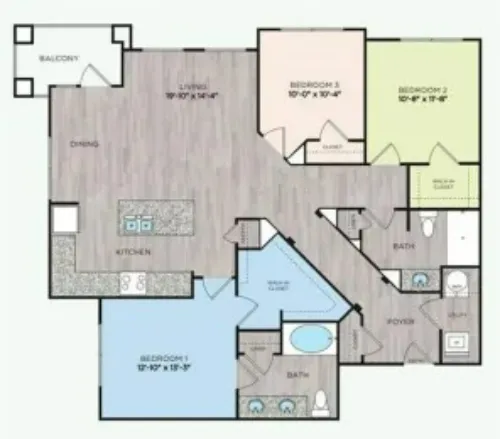 Citadel at Westpointe San Antonio FloorPlan 6