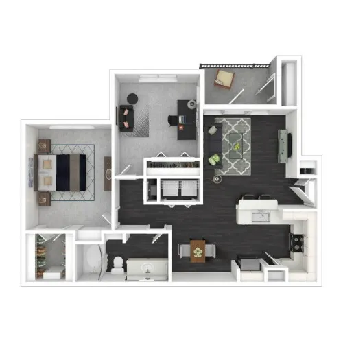 Costa Bella Apartment San Antonio FloorPlan 4