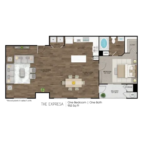 Costa Mirada San Antonio Floorplan 1
