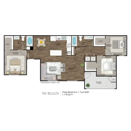 Costa Mirada San Antonio Floorplan 3