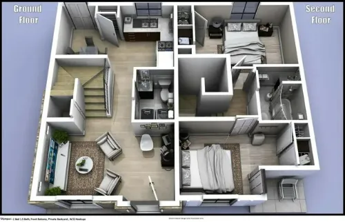 Crest at Cooper Lubbock FloorPlan 2