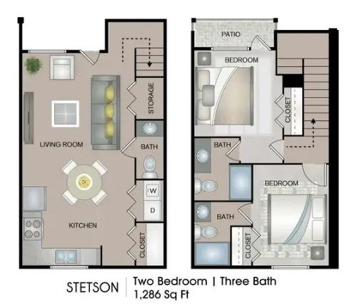Crest at Cooper Lubbock FloorPlan 3