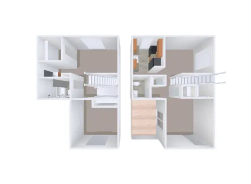 CrestWind Townhomes and Apartments San Antonio Floorplan 3