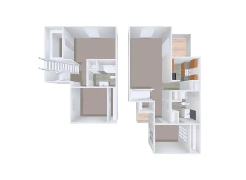 CrestWind Townhomes and Apartments San Antonio Floorplan 4