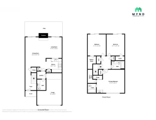 Del Estrado Townhomes Lubbock FloorPlan 3