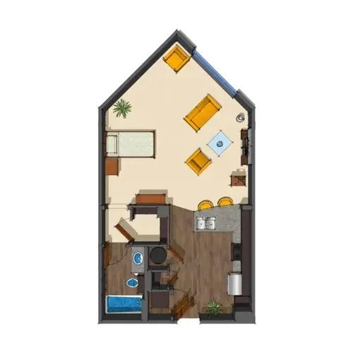 District at Medical Center San Antonio Floorplan 2