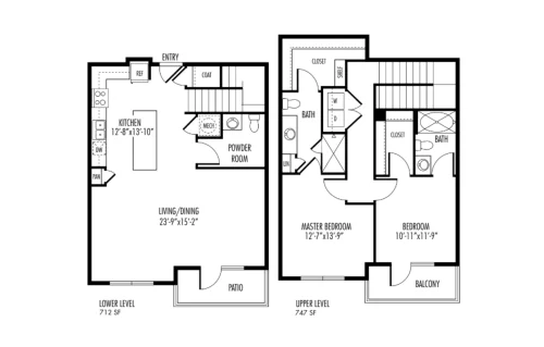 Dwell at Legacy San Antonio Floorplan 10
