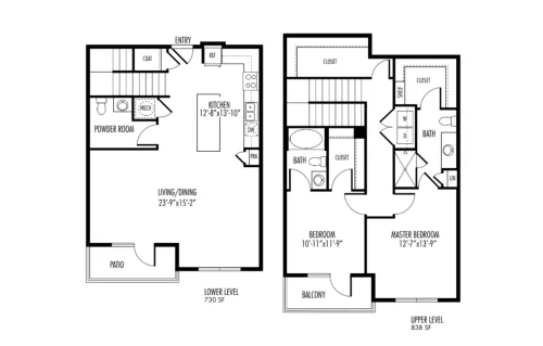 Dwell at Legacy San Antonio Floorplan 12