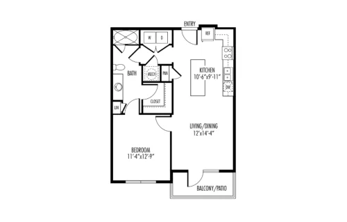 Dwell at Legacy San Antonio Floorplan 3