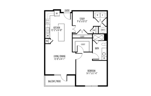 Dwell at Legacy San Antonio Floorplan 6