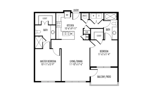 Dwell at Legacy San Antonio Floorplan 7