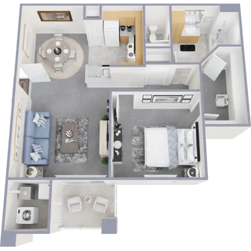 Eagle Ridge Apartments San Antonio Floorplan 2
