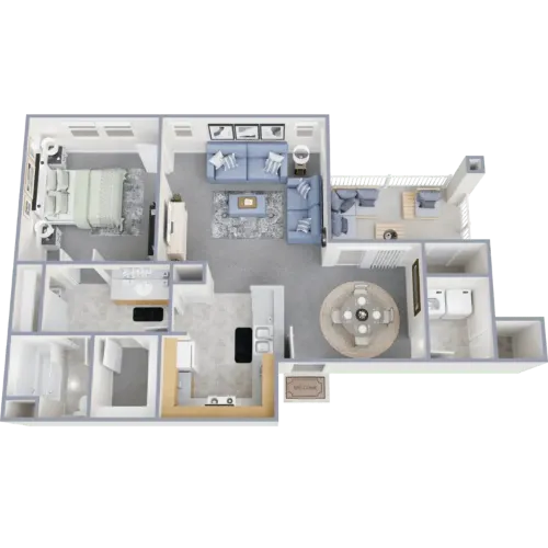 Eagle Ridge Apartments San Antonio Floorplan 3