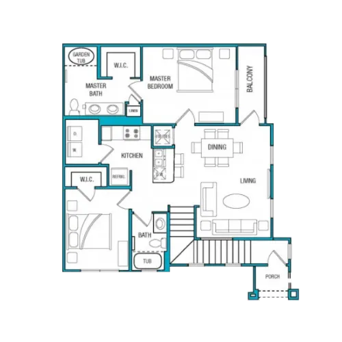 Echelon at Monterrey Village San Antonio Floorplan 5