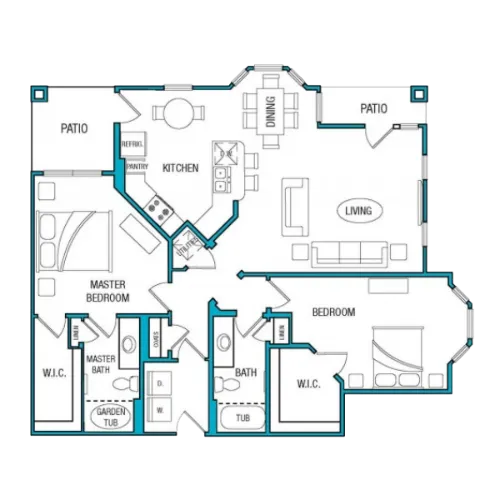 Echelon at Monterrey Village San Antonio Floorplan 6