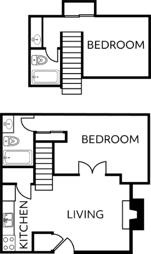 Edge Studios San Antonio Floorplan 4
