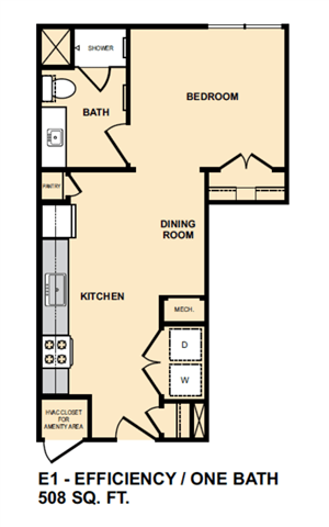Edge and Stone San Antonio Floorplan 1