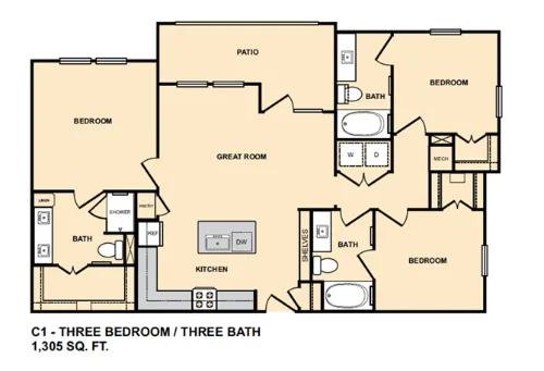 Edge and Stone San Antonio Floorplan 14