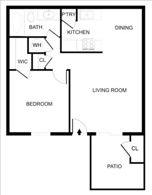 Elevate at Huebner Grove San Antonio FloorPlan 1